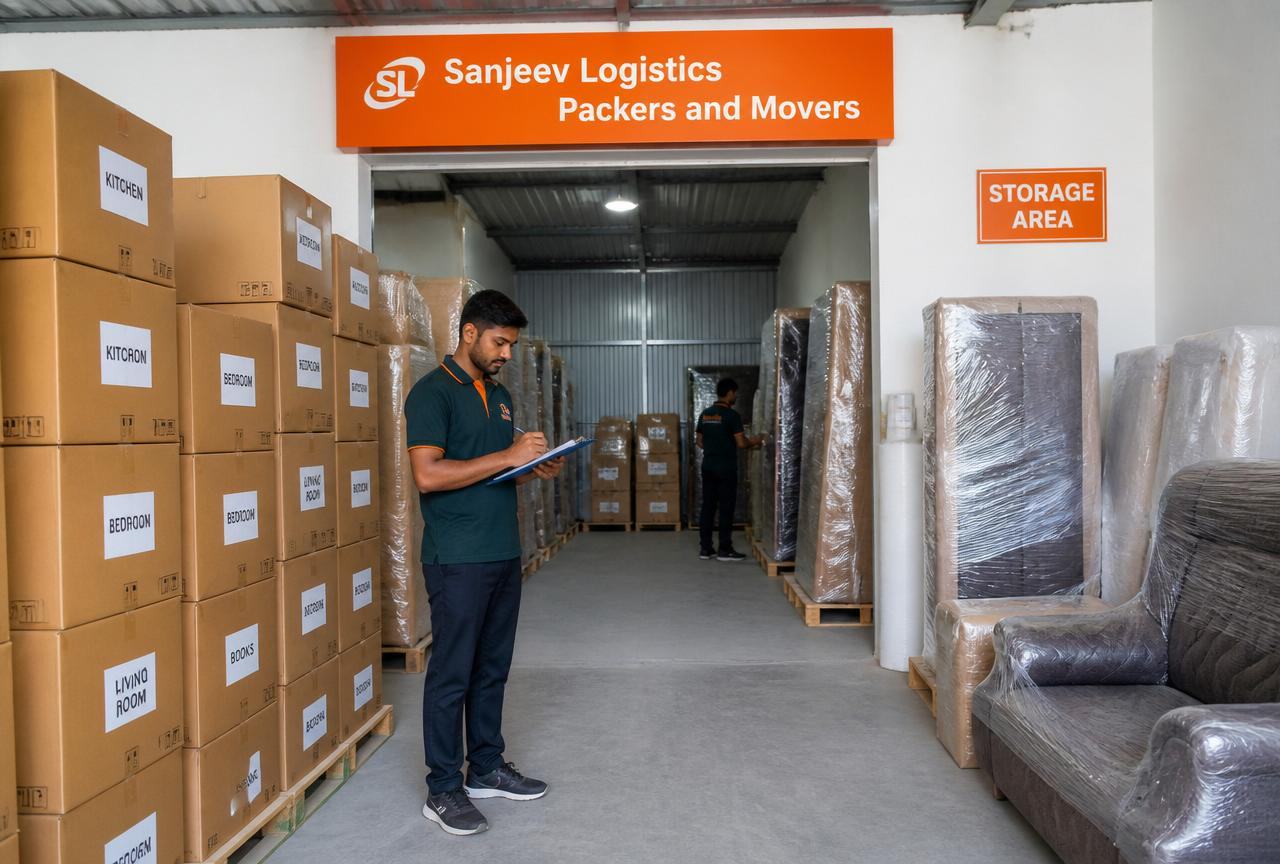 Sanjeev Logistics — Packers and Movers vehicle and storage support for moves in HAL Layout, Bengaluru